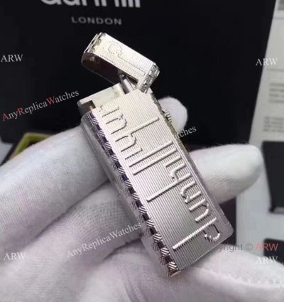 High Quality All Silver Lighter - Replica Dunhill Lighter